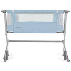 Moïse et Cododo Skylar – Bleu : Hauteur réglable, Pliable pour un transport facile, Cadre métallique