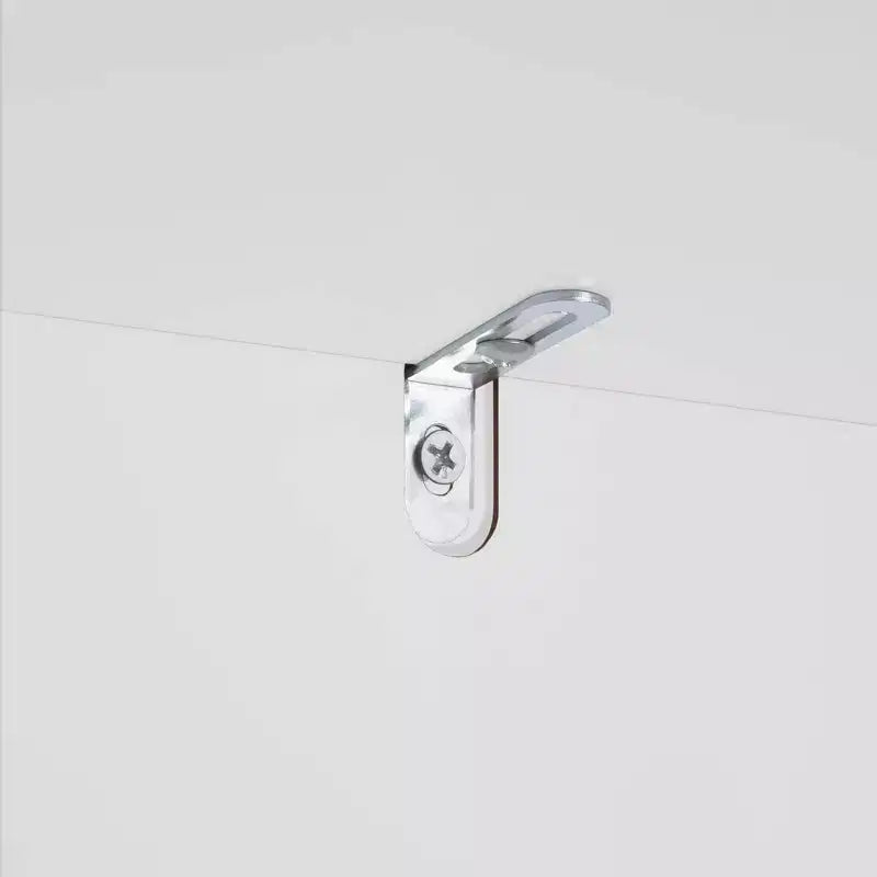 Meuble de rangement et d'organisation Brookfield à deux portes avec étagères réglables pour salle de bain et buanderie - Blanc