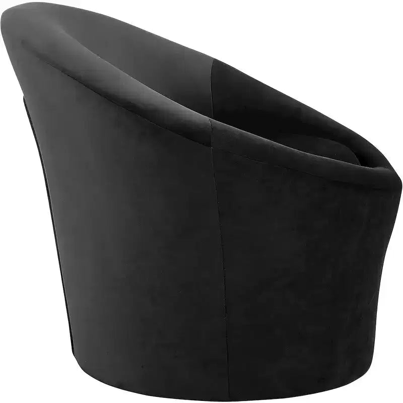 Fauteuil d'appoint Tristan en velours