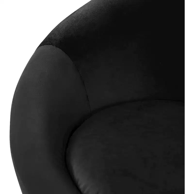 Fauteuil d'appoint Tristan en velours