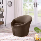 Fauteuil d'appoint Tristan en velours