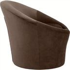 Fauteuil d'appoint Tristan en velours