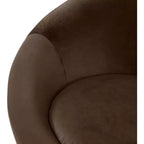 Fauteuil d'appoint Tristan en velours
