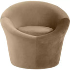 Fauteuil d'appoint Tristan en velours