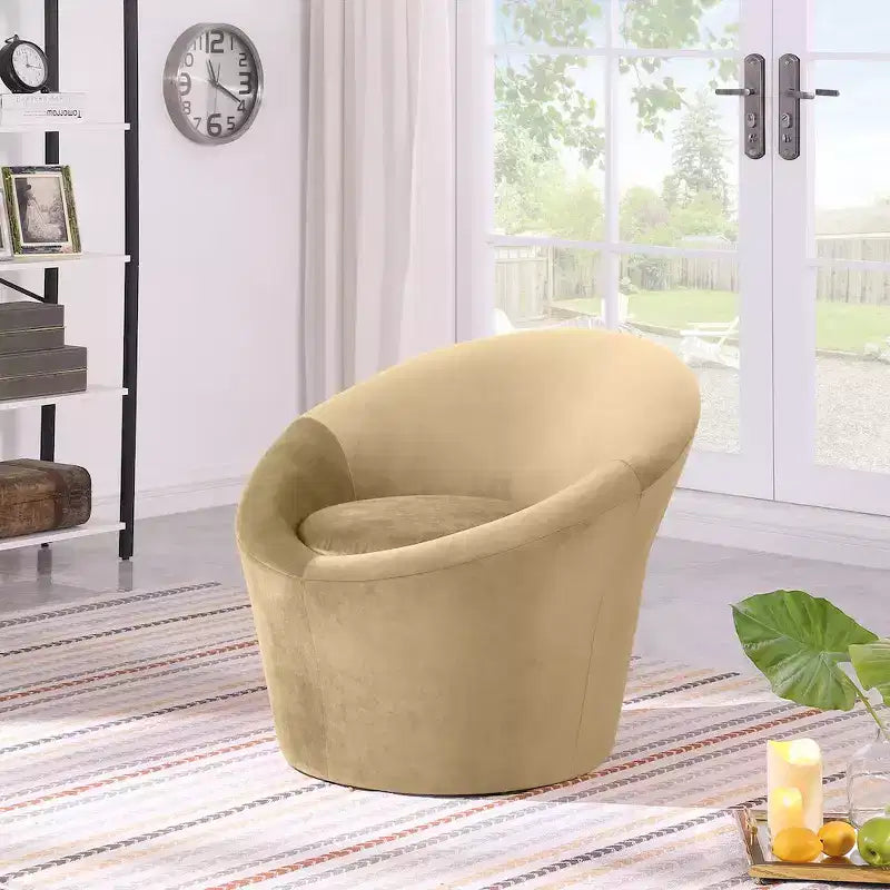 Fauteuil d'appoint Tristan en velours
