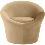 Fauteuil d'appoint Tristan en velours