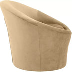 Fauteuil d'appoint Tristan en velours