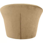 Fauteuil d'appoint Tristan en velours