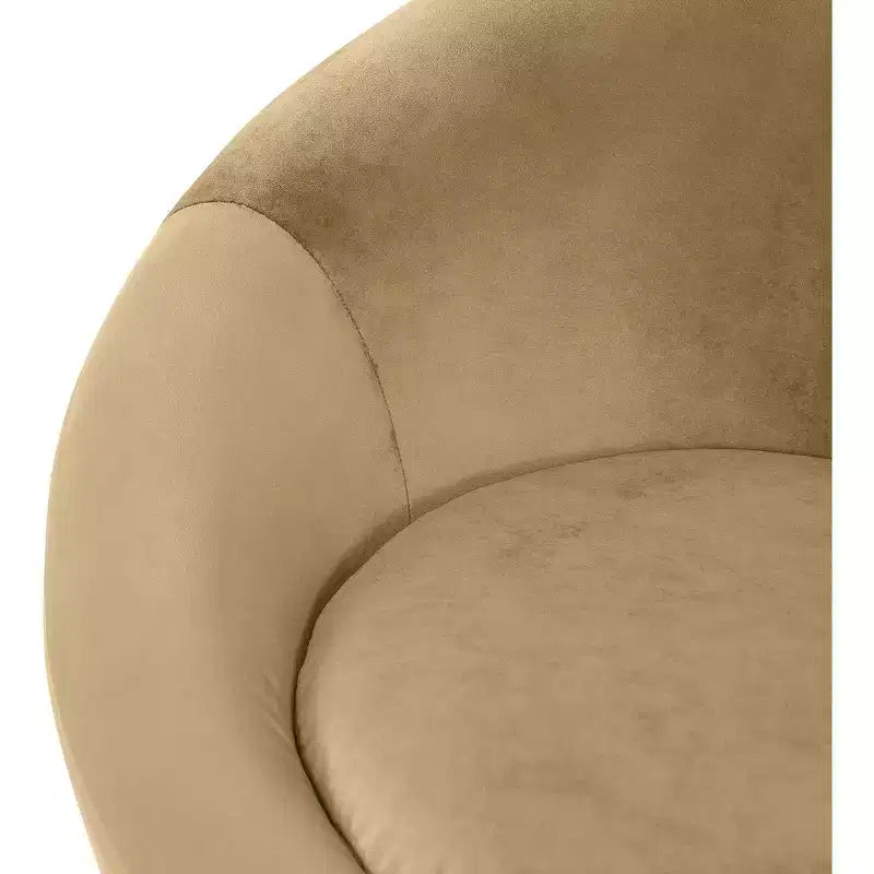 Fauteuil d'appoint Tristan en velours