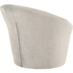 Fauteuil d'appoint Tristan en velours