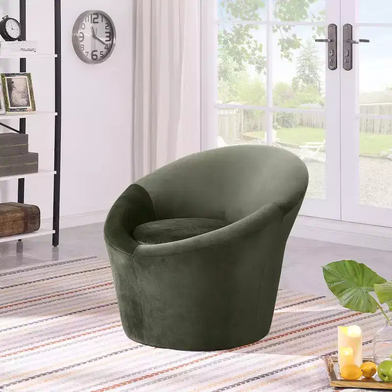 Fauteuil d'appoint Tristan en velours