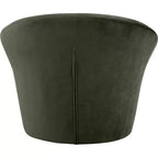 Fauteuil d'appoint Tristan en velours