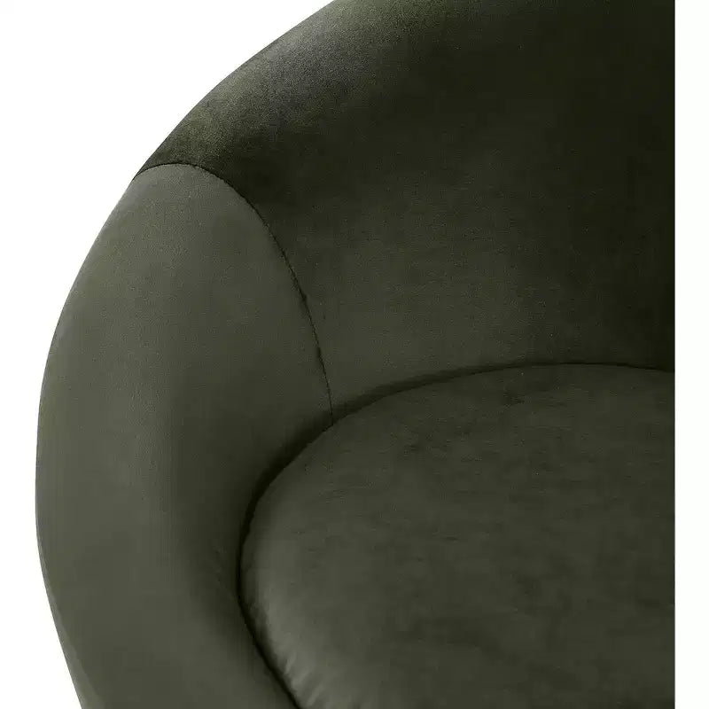 Fauteuil d'appoint Tristan en velours