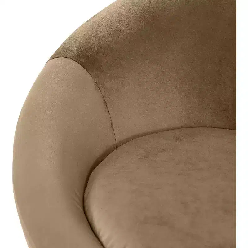 Fauteuil d'appoint Tristan en velours