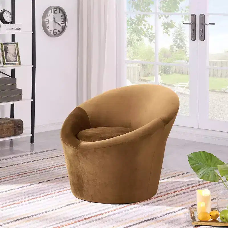 Fauteuil d'appoint Tristan en velours