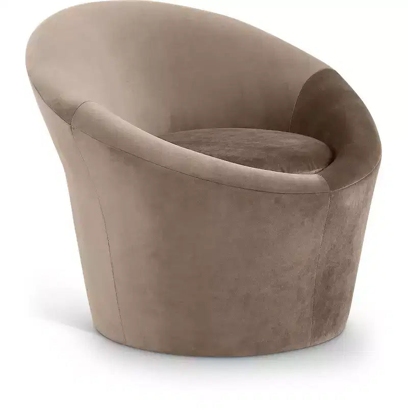 Fauteuil d'appoint Tristan en velours