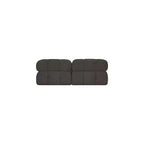 Canapé modulaire Ames en tissu bouclette