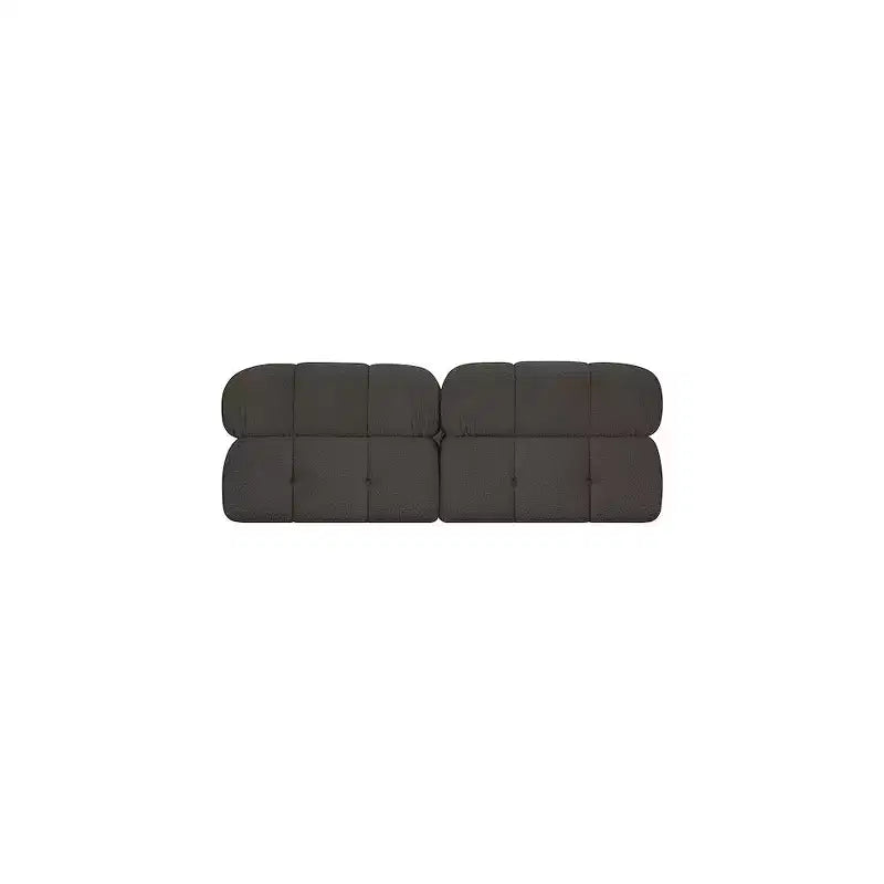 Canapé modulaire Ames en tissu bouclette