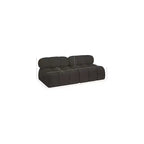 Canapé modulaire Ames en tissu bouclette