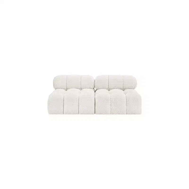 Canapé modulaire Ames en tissu bouclette