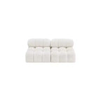 Canapé modulaire Ames en tissu bouclette