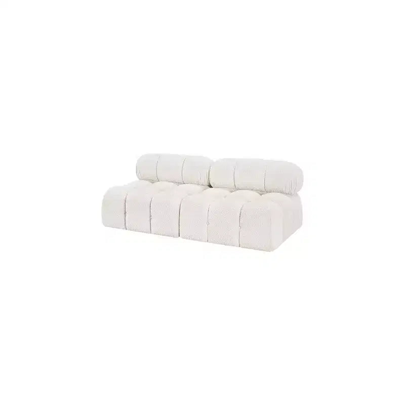 Canapé modulaire Ames en tissu bouclette