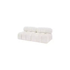 Canapé modulaire Ames en tissu bouclette