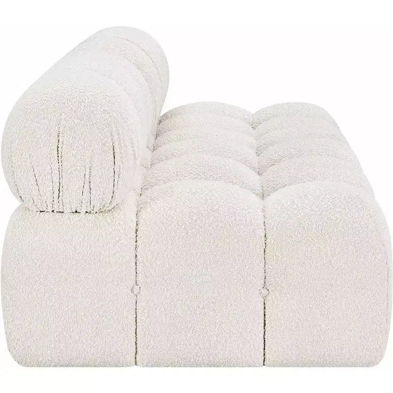 Canapé modulaire Ames en tissu bouclette