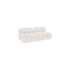 Canapé modulaire Ames en tissu bouclette