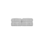 Canapé modulaire Ames en tissu bouclette