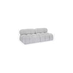 Canapé modulaire Ames en tissu bouclette