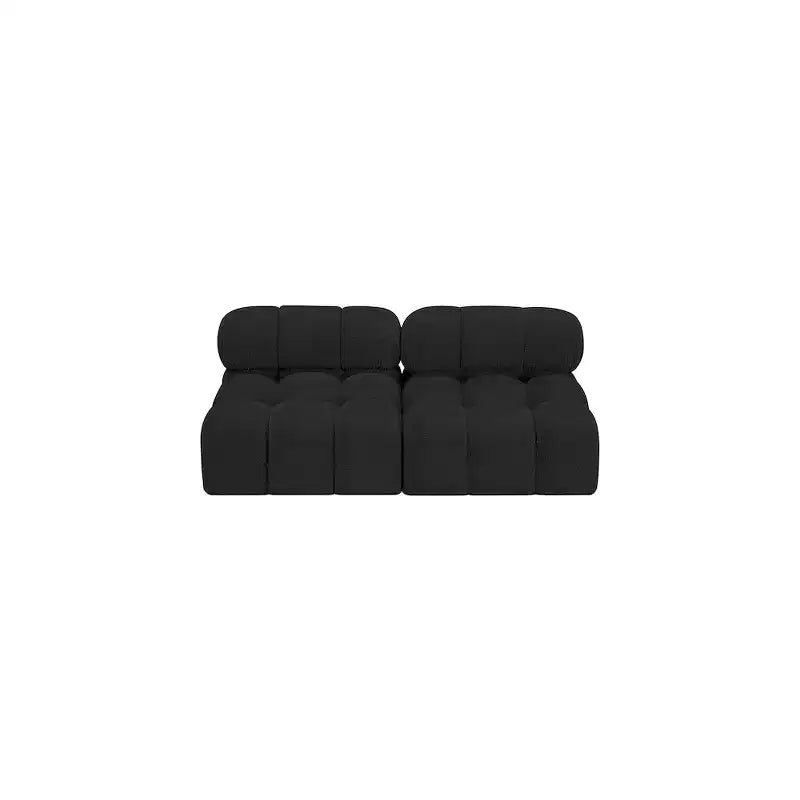Canapé modulaire Ames en tissu bouclette