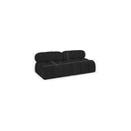Canapé modulaire Ames en tissu bouclette