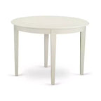 Table de patio ronde 42 pouces Table de salle à manger extérieure avec 4 chaises Design bord de mer