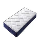 Matelas hybride Twin XL 6 pouces, ressorts ensachés en mousse avec fermeté moyenne, isolation des mouvements et soulagement de la pression.