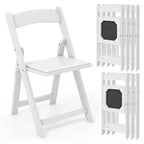 4 chaises de salle à manger avec pieds en bois d'hévéa et assise rembourrée pour la maison, le bureau et les événements