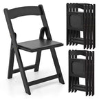 4 chaises de salle à manger avec pieds en bois d'hévéa et assise rembourrée pour la maison, le bureau et les événements