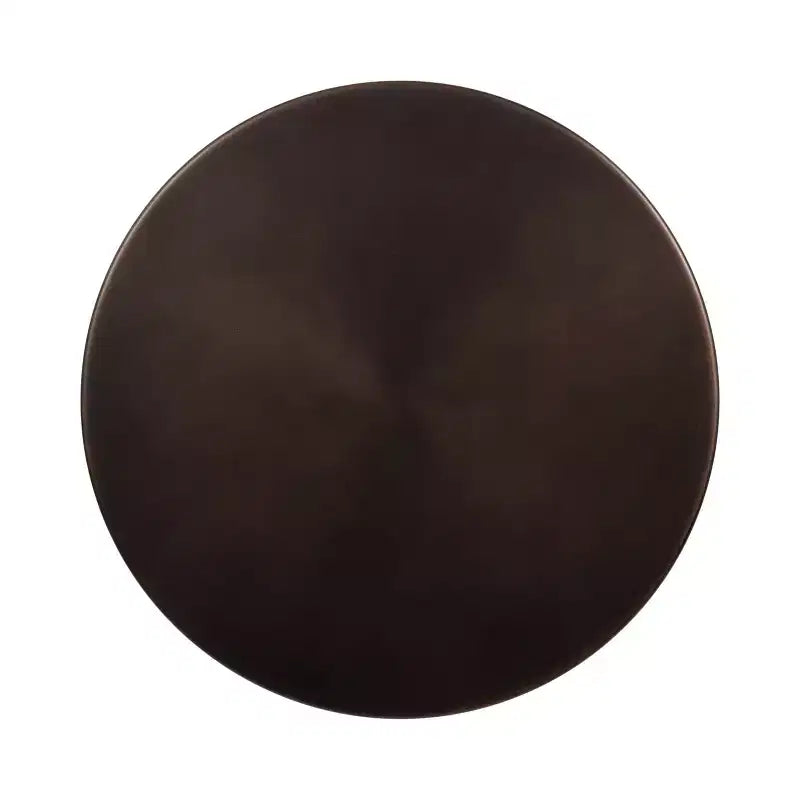 Table d'appoint ronde en métal Tira, bronze, 14x14x24