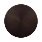Table d'appoint ronde en métal Tira, bronze, 14x14x24