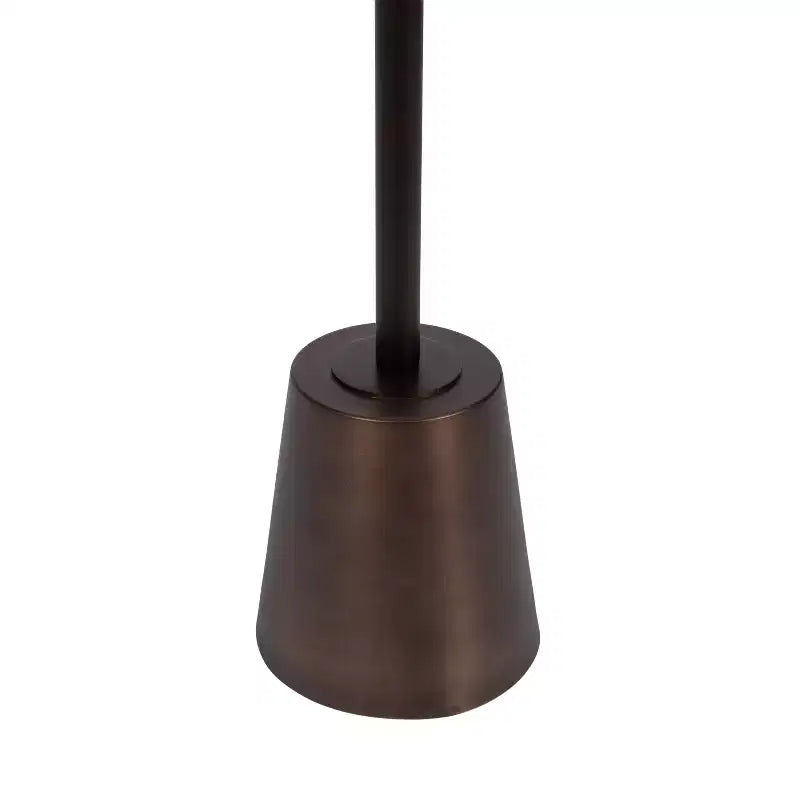 Table d'appoint ronde en métal Tira, bronze, 14x14x24