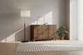 Karl Home 47In. Double Row 6 Drawer Grid Chest Dresser