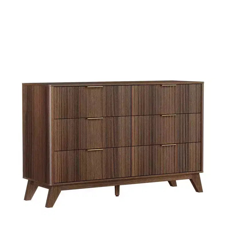Commode à double rangée de 6 tiroirs de 119 cm (47 po)