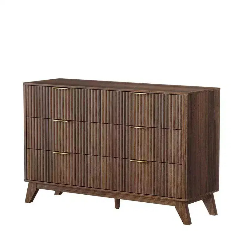 Commode à double rangée de 6 tiroirs de 119 cm (47 po)