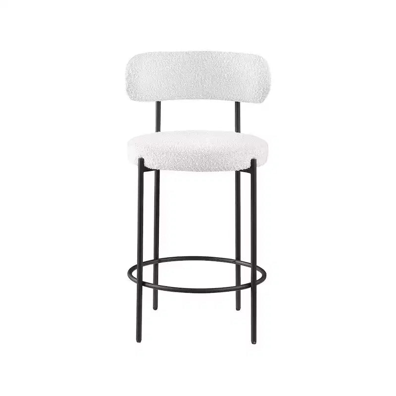 Tabouret en tissu bouclé Beacon (lot de 2)