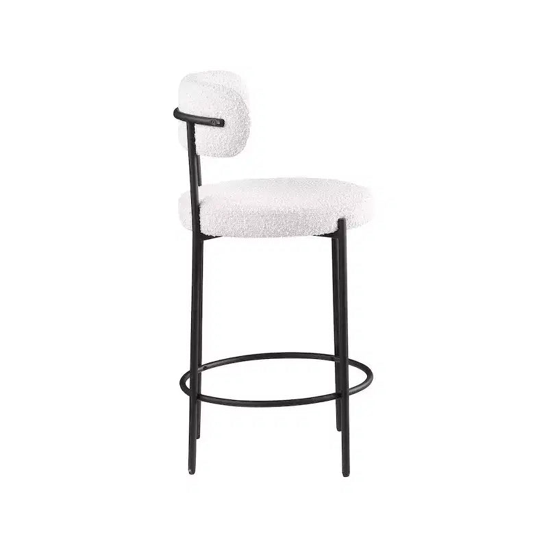 Tabouret en tissu bouclé Beacon (lot de 2)