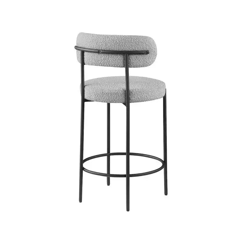 Tabouret en tissu bouclé Beacon (lot de 2)