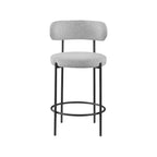 Tabouret en tissu bouclé Beacon (lot de 2)