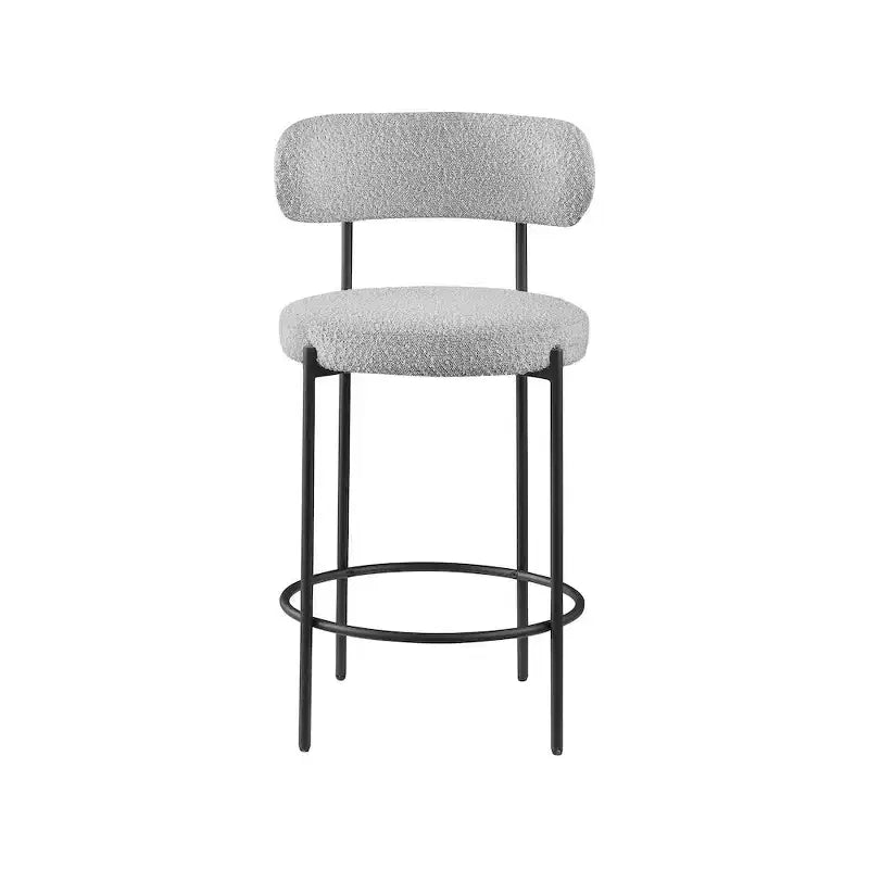 Tabouret en tissu bouclé Beacon (lot de 2)