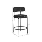 Tabouret en tissu bouclé Beacon (lot de 2)