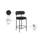Tabouret en tissu bouclé Beacon (lot de 2)